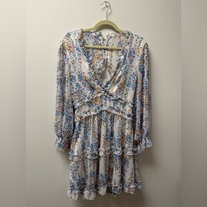 Floral Ruffle Dress